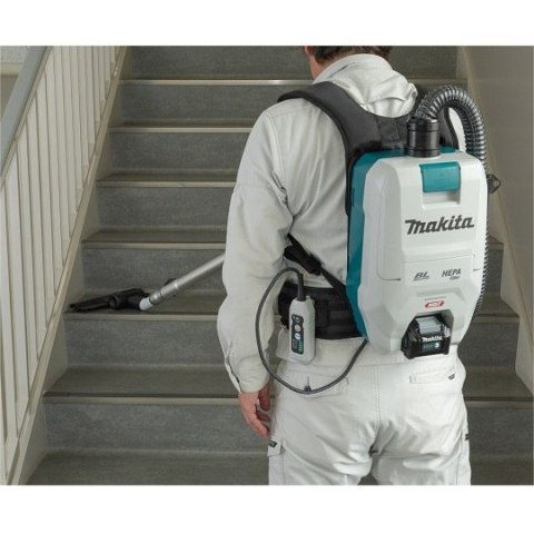 Akumulatorowy, 4 biegowy odkurzacz plecakowy 40V max Makita [VC008GZ] Li-Ion, XGT