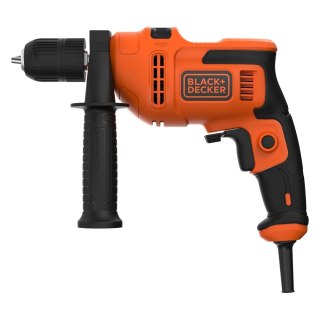 Elektryczna wiertarka udarowa 500W Black+Decker [BEH200-QS]