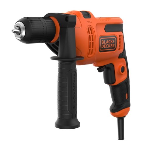 Elektryczna wiertarka udarowa 500W Black+Decker [BEH200-QS]