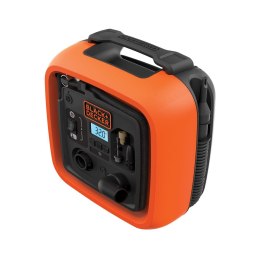 Kompresor / pompka, zasilana z gniazda zapalniczki samochodowej 12V, Black+Decker [ASI400-XJ]