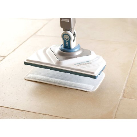 Mop parowy ze stopą Delta 1600W, Black+Decker [FSM1616-QS] z 2 nakładkami.