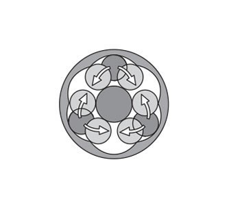 Nasadka ręczna 1/2" do dokręcania i odkręcania szpilek, średnicy 14mm, Koken [4100M 14mm]