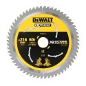 Piła tarczowa do cięcia drewna 216/30/2,16mm, 60 zębów, XR EXTREME RUNTIME DEWALT [DT99570-QZ]