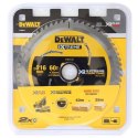Piła tarczowa do cięcia drewna 216/30/2,16mm, 60 zębów, XR EXTREME RUNTIME DEWALT [DT99570-QZ]