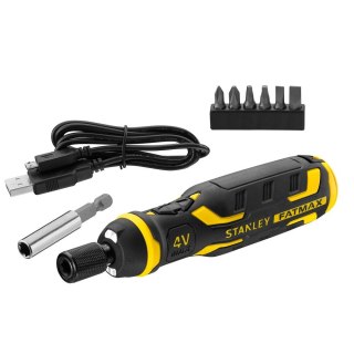 Wkrętak akumulatorowy, mocowanie 1/4" Stanley [FMHT66719-0] 4V Li-Ion, 1,5Ah