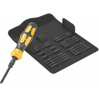 Wkrętak udarowy do pobijania 1/4" z zestawem 18 końcówek 70mm, Kraftform Kompakt 900 Set 1, Wera [05018110001] 2go