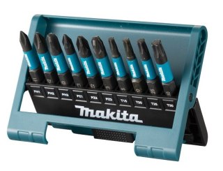 Zestaw 10 szt. końcówek udarowych 1/4", 50mm, IMPACT BLACK MAKITA [E-12011]