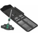 Zestaw 16szt. końcówek 1/4" z rękojeścią typu T z funkcją grzechotki, Kraftform Kompakt 400 RA, Set 1 WERA [05023471001] 2go