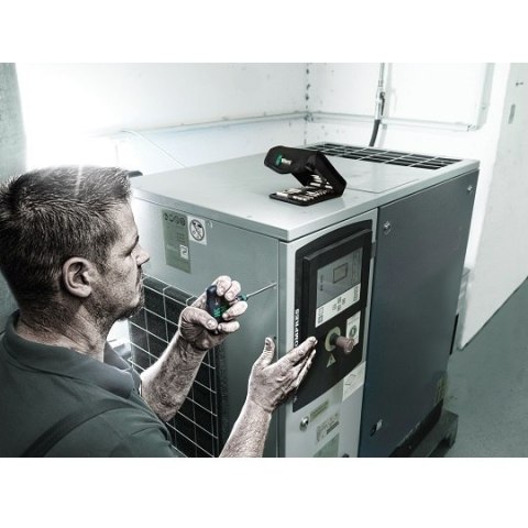 Zestaw 16szt. końcówek 1/4" z rękojeścią typu T z funkcją grzechotki, Kraftform Kompakt 400 RA, Set 1 WERA [05023471001] 2go