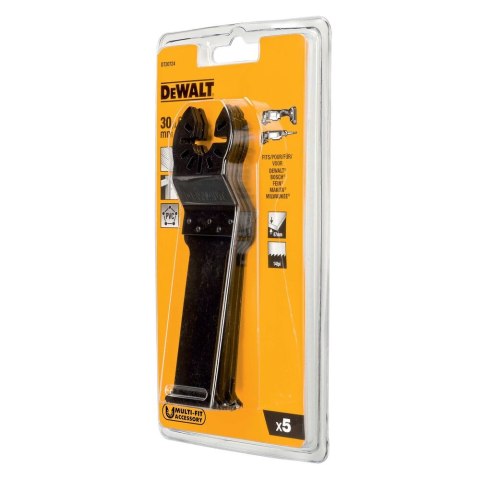5 brzeszczotów do cięcia twardego drewna, 30x67mm, DeWalt [DT20724-QZ]