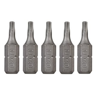 Zestaw 5 szt. końcówek 1/4" do wkrętów Torx, rozmiar TX10/25mm, DeWalt [DT7253-QZ]