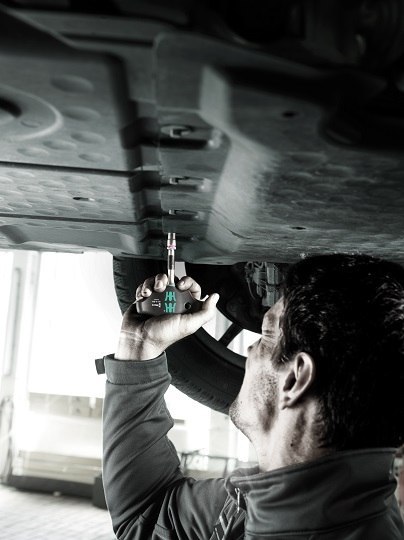 Zestaw 8 szt. nasadek 1/4"; 6 do 13mm; z rękojeścią grzechotkową 1/4" Kraftform Kompakt 400RA; opakowanie Wera 3go [05023470001]