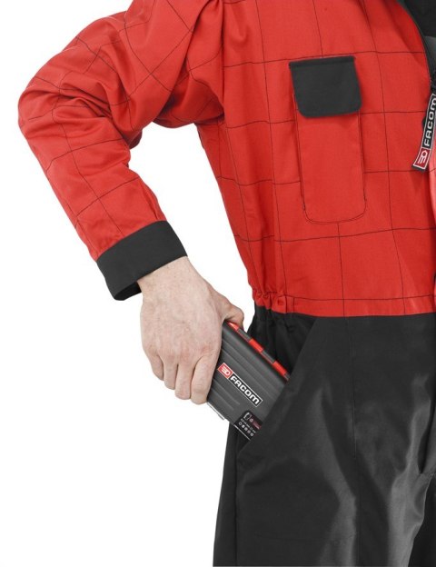 Zestaw bitów i nasadek 6-kątnych z grzechotką z uchwytem obrotowym 360°, 1/4" FACOM [R.360NANO]