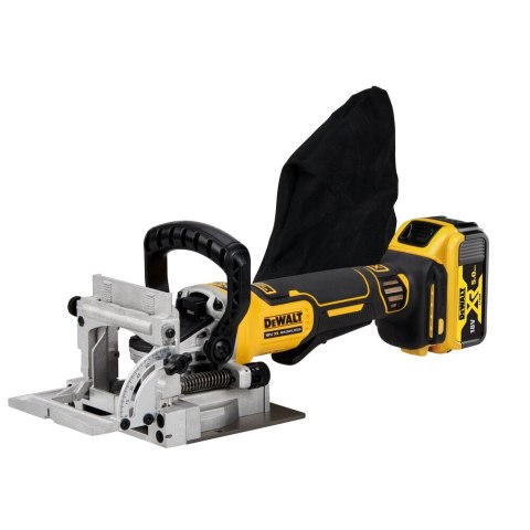 Akumulatorowa frezarka do rowków, lamelownica 18V Li-Ion 2x5,0Ah XR DeWalt [DCW682P2-QW]