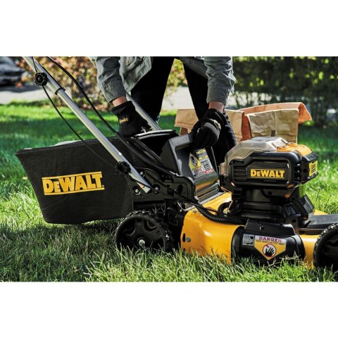 Akumulatorowa kosiarka do trawy z napędem, 36V (2x18V) Li-Ion, 53cm, DeWALT [DCMWSP564N-XJ]