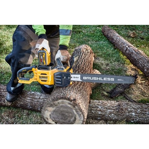 Akumulatorowa pila łańcuchowa 50cm, 54V Li-Ion DeWalt FLEXVOLT [DCMCS575N-XJ]