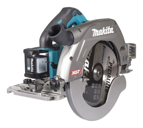 Akumulatorowa pilarka tarczowa 270mm, 40V max XGT Makita [HS011GT201] 2x5,0Ah, Li-Ion, AWS Bluetooth