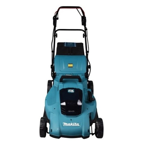 Akumulatorowa, samobieżna kosiarka do trawy 2x18V, 53cm, 70l, Makita [DLM539CT2] 2x5,0Ah, Li-Ion, LXT