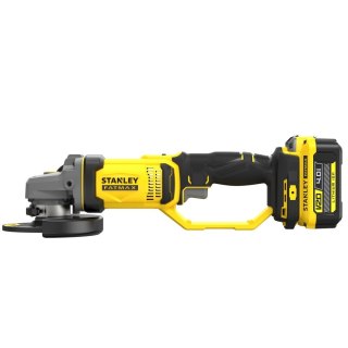 Akumulatorowa szlifierka kątowa 125mm, 18V Li-Ion 2x4,0Ah, Stanley [SFMCG400M2K-QW] serii V20