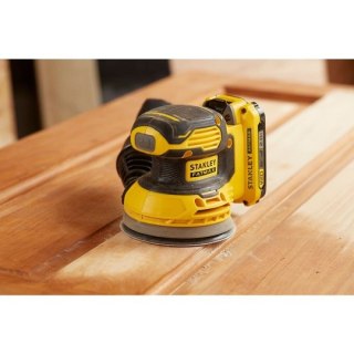 Akumulatorowa szlifierka mimośrodowa 125mm, 18 V, Stanley [SFMCW220B-XJ] serii V20