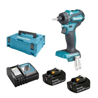 Akumulatorowa wiertarko-wkrętarka 1/4", 18V Makita [DDF083RFJ] 2x3,0 Ah, Li-Ion, LXT