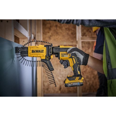 Wkrętarka do płyt G-K 18V 1,7Ah POWERSTACK DeWalt [DCF620E1K-XJ]