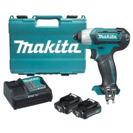 Akumulatorowa wkrętarka udarowa 12V max (10,8V) Makita [TD110DSAE] 2x2,0Ah, Li-Ion