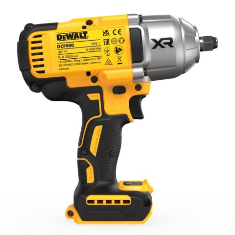 Akumulatorowy klucz udarowy 1/2", 1396Nm 18V DeWalt [DCF900N-XJ]