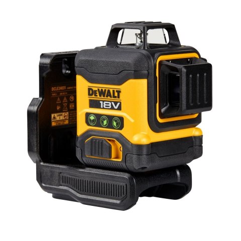 Laser 3-wiązkowy 360° zielony, do 40m, 18V 1x2,0Ah DeWALT [DCLE34031D1-QW]