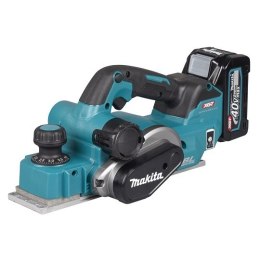 Akumulatorowy strug do drewna 82mm, 40V max XGT Makita [KP001GM202] 2x4,0Ah, Li-Ion, AWS Bluetooth