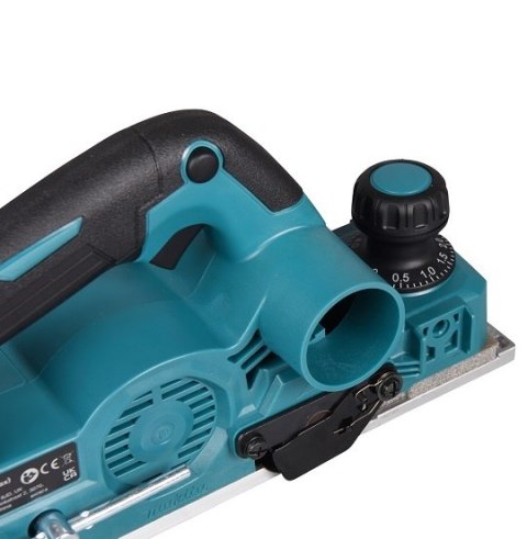 Akumulatorowy strug do drewna 82mm, 40V max XGT Makita [KP001GM202] 2x4,0Ah, Li-Ion, AWS Bluetooth