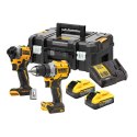 Akumulatorowy zestaw Combo DCF850 + DCD800 18V Li-Ion POWERSTACK 2x1,7Ah, XR, TSTAK II DeWalt [DCK2051E2T-QW]