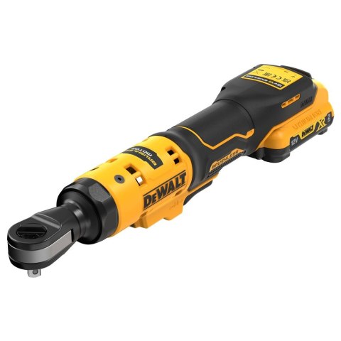 Klucz zapadkowy, grzechotka akumulatorowa 54Nm 1/4" 12V Li-Ion 1x3,0Ah DeWalt [DCF504L1G-QW]