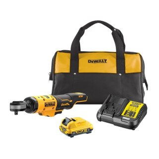 Klucz zapadkowy, grzechotka akumulatorowa 81Nm 3/8" 12V Li-Ion 1x2,0Ah DeWalt [DCF503D1-QW]