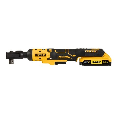 Akumulatorowa grzechotka 95Nm, 1/2'', 18V 1x2,0Ah DeWalt [DCF512D1-QW]