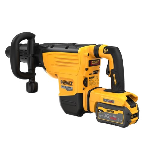 Młot wyburzeniowy SDS-Max 54V Li-Ion 2x9,0Ah, DeWALT [DCH892X2-QW] serii FLEXVOLT