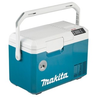 Sieciowy/akumulatorowy chłodziarko-ogrzewacz 7L, 18V/40V max Makita [CW003GZ01] lodówka, LXT/XGT/AC
