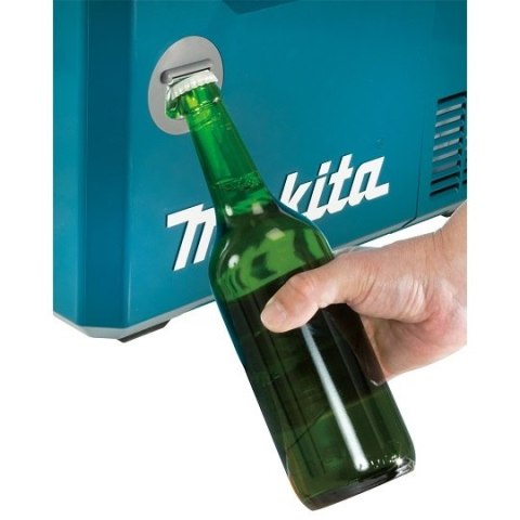 Sieciowy/akumulatorowy chłodziarko-ogrzewacz 7L, 18V/40V max Makita [CW003GZ01] lodówka, LXT/XGT/AC