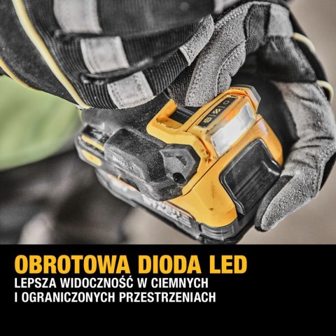 Wiertarko-wkrętarka 18V POWERSTACK DeWalt [DCD800H2T-QW] 2x5,0Ah