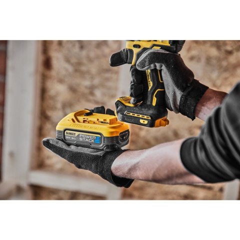 Wiertarko-wkrętarka 18V POWERSTACK DeWalt [DCD800H2T-QW] 2x5,0Ah