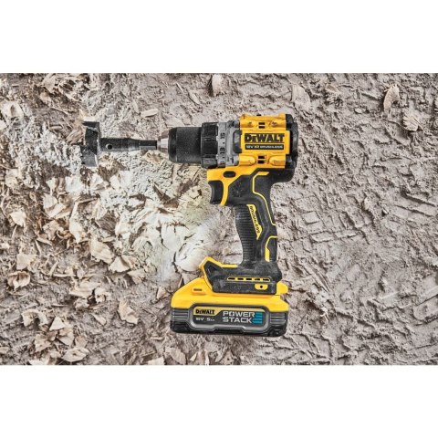 Wiertarko-wkrętarka 18V POWERSTACK DeWalt [DCD800H2T-QW] 2x5,0Ah