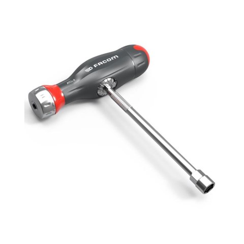 Wkrętak do końcówek 1/4" z funkcją grzechotki, PROTWIST 3w1 FACOM [ATCL.3]