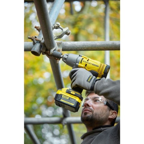 2-biegowy, akumulatorowy klucz udarowy na kwadrat 1/2", 18V Li-Ion Stanley FATMAX V20 [SFMCF900B-XJ] serii V20