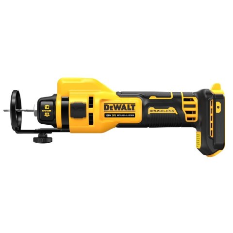 Akumulatorowa frezarka / wycinarka do płyt G-K, 18V Li-Ion DeWalt [DCE555N-XJ]