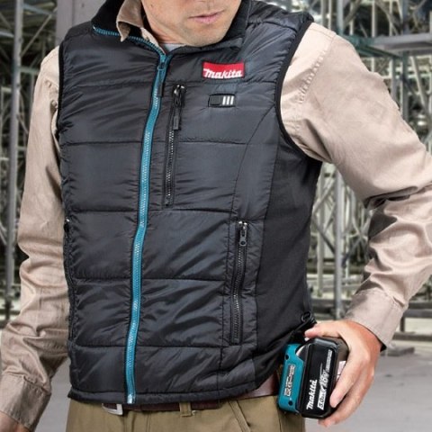 Akumulatorowa kamizelka robocza ogrzewana 12V max (10,8V) CXT Makita [CV101DZ2XL] rozmiar XXL