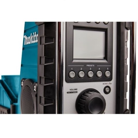 Akumulatorowo-sieciowy odbiornik radiowy 14,4V/18V/230V, FM/AM, Makita [DMR116] Li-Ion, LXT, seria G