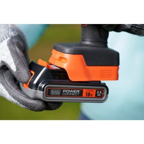 Akumulatorowy sekator do gałęzi 25mm, 18V Black+Decker [BCPP18D1-QW] 2,0Ah, Li-Ion