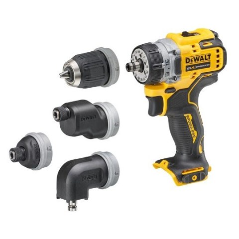 Akumulatorowy zestaw Combo DCH072+DCD703, 12V XR, Li-Ion 2x3,0Ah, DeWALT [DCK2101L2-QW] torba