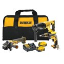 Akumulatorowy zestaw Combo DCH133+DCG405+DCF620, 18V XR, Li-Ion 2x5,0Ah, DeWALT [DCK304P2-QW]