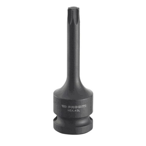 Nasadka udarowa, długa 1/2", z końcówką TORX, rozmiar T40, FACOM [NSX.40L]